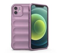 SEAHAI Funda para Realme C71/Realme C73/Realme P3 Lite 4G Estuche, [Diseño de Bolsa de Aire Anticaída] Robusto Carcasa de Suave Silicona Ligera PC + TPU Bumper Anti-caída Rubber Caso - Púrpura Claro