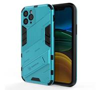 SEAHAI Funda para Realme Note 60 Estuche, Carcasa de Antigolpes [Rugged Armour] Soporte Plegable Oculto Silicona TPU Bumper Anti-Caída Case - Azul