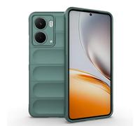 SEAHAI Funda para Realme P3 5G Estuche, [Diseño de Bolsa de Aire Anticaída] Robusto Carcasa de Suave Silicona Ligera PC + TPU Bumper Anti-caída Rubber Caso - Verde