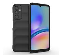 SEAHAI Funda para Samsung Galaxy A05s Estuche, [Diseño de Bolsa de Aire Anticaída] Robusto Carcasa de Suave Silicona Ligera PC + TPU Bumper Anti-caída Rubber Caso - Negro