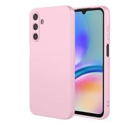 SEAHAI Funda para Samsung Galaxy A05S, Ultradelgado Suave Carcasa de Silicona Líquida Protectora, Moda Mate Sedoso Tocar TPU Bumper Antigolpes Cubierta - Rosa