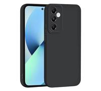 SEAHAI Funda para Samsung Galaxy A05S, Ultradelgado Suave Silicona Carcasa con Diseño de Protección de Cámara Engrosada, Moda Mate TPU Bumper Antigolpes Cubierta - Negro