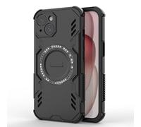 SEAHAI Funda para Vivo X300 5G con Magnética Adsorción Función, Ultrafino Duro PC Silicona Carcasa, Rugged Armour Antigolpes TPU Bumper Anti-Caída Cubierta, Negro