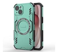 SEAHAI Funda para Vivo X300 5G con Magnética Adsorción Función, Ultrafino Duro PC Silicona Carcasa, Rugged Armour Antigolpes TPU Bumper Anti-Caída Cubierta, Verde