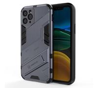 SEAHAI Funda para Vivo X300 5G Estuche, Carcasa de Antigolpes [Rugged Armour] Soporte Plegable Oculto Silicona TPU Bumper Anti-Caída Case - Gris