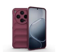 SEAHAI Funda para Vivo X300 5G Estuche, [Diseño de Bolsa de Aire Anticaída] Robusto Carcasa de Suave Silicona Ligera PC + TPU Bumper Anti-caída Rubber Caso - Morado Oscuro