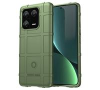 SEAHAI Funda para Xiaomi 13 Pro Estuche, Militar Carcasa de Silicona Ligera Delgado PC TPU Bumper Anti-caída Rubber Caso - Verde