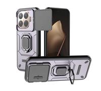 SEAHAI Funda para Xiaomi 15T Pro 5G Estuche, Carcasa con Anillo Soporte y Cámara Proteger [Grado Militar Anti-Caída] Silicona Duro PC + TPU Bumper Antigolpes Cubierta - Púrpura
