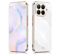SEAHAI Funda para Xiaomi 17T Pro 5G, Galvanoplastia de Diseño de Phnom Penh Elegante Delgada a Prueba de Golpes TPU de Goma Suave Carcasa de Silicona Colorida, Blanco