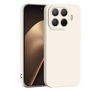 SEAHAI Funda para Xiaomi 17T Pro 5G, Ultradelgado Suave Silicona Carcasa con Diseño de Protección de Cámara Engrosada, Moda Mate TPU Bumper Antigolpes Cubierta - Blanco