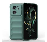 SEAHAI Funda para Xiaomi Mi 13T 5G / Mi 13T Pro 5G Estuche, [Diseño de Bolsa de Aire Anticaída] Robusto Carcasa de Suave Silicona Ligera PC + TPU Bumper Anti-caída Rubber Caso - Verde