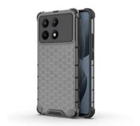 SEAHAI Funda para Xiaomi Poco X6 Pro 5G Estuche, Suave TPU Silicona Bumper Gel Carcasa Antigolpes Protección a Bordes, Ultradelgado Rubber Caso - Negro