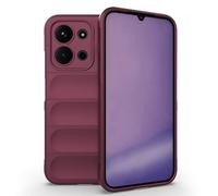 SEAHAI Funda para Xiaomi Redmi 15C 5G/4G/POCO C85 Estuche, [Diseño de Bolsa de Aire Anticaída] Robusto Carcasa de Suave Silicona Ligera PC + TPU Bumper Anti-caída Rubber Caso - Morado Oscuro