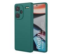 SEAHAI Funda para Xiaomi Redmi Note 13 Pro+ 5G/Plus 5G, Ultradelgado Suave Carcasa de Silicona Líquida Protectora, Moda Mate Sedoso Tocar TPU Bumper Antigolpes Cubierta - Verde Oscuro