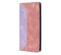 SEAHAI Funda para ZTE Blade A56, Premium Cuero PU Billetera Tapa Flip Carcasa Antigolpes Cubierta con Suporte/Ranura para Tarjeta/Cierre Magnético/Bloqueo RFID - Rosa