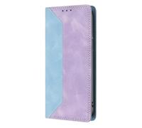 SEAHAI Funda para ZTE Blade A56, Premium Cuero PU Billetera Tapa Flip Carcasa Antigolpes Cubierta con Suporte/Ranura para Tarjeta/Cierre Magnético/Bloqueo RFID - Púrpura
