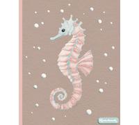 Seahorse Notebook | Ocean-Inspired Journal with Coastal Sea Life Design | 120 Pages: Perfect for the marine enthusiast to jot their notes, 7.5 x 9.25