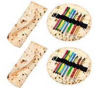 Seajan 4 Estuches Divertidos para lápices, Organizador de Accesorios de Oficina, Estuche de Maquillaje, Suministros Escolares, Regalo útil, Multicolor, Moderno