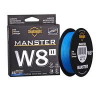 Seaknight W8 II - Líneas trenzadas de 8 hebras de 150 m, 300 m, 500 m, trenza de polietileno suave, multifilamento, líneas de pesca de carpa, agua salada para pesca en el mar, 15-100 libras