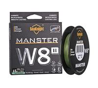 Seaknight W8 II - Líneas trenzadas de 8 hebras de 150 m, 300 m, 500 m, trenza de polietileno suave, multifilamento, líneas de pesca de carpa, agua salada para pesca en el mar, 15-100 libras