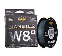 Seaknight W8 II - Líneas trenzadas de 8 hebras de 150 m, 300 m, 500 m, trenza de polietileno suave, multifilamento, líneas de pesca de carpa, agua salada para pesca en el mar, 15-100 libras