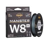 Seaknight W8 II - Líneas trenzadas de 8 hebras de 150 m, 300 m, 500 m, trenza de polietileno suave, multifilamento, líneas de pesca de carpa, agua salada para pesca en el mar, 15-100 libras
