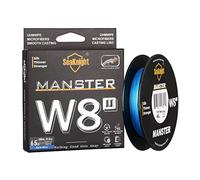 Seaknight W8 II - Líneas trenzadas de 8 hebras de 150 m, 300 m, 500 m, trenza de polietileno suave, multifilamento, líneas de pesca de carpa, agua salada para pesca en el mar, 15-100 libras