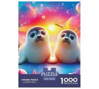 Seal 1000 Piece Jigsaw Puzzle for Adults and Families - Complex Cognitive Game 70x50cm/1000pcs