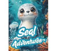 Seal Adventures: A Cute Ocean Animals Coloring Book for Kids Ages 4-8 | Fun Underwater Adventures Seal