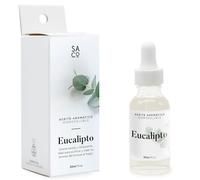 SEAL AROMAS Aceite Aromático Hidrosoluble Eucalipto 30 ml - Fragancia Natural Refrescante para Difusor, Humidificador o Aromaterapia | Aroma Herbal y Purificante | Aceite Esencial para el Hogar
