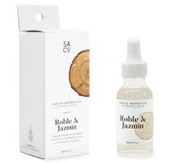 SEAL AROMAS - Aceite Aromático Hidrosoluble Roble & Jazmín 30 ml - Fragancia Floral y Amaderada para Difusor de Aromas y Humidificador - Aroma Cálido y Elegante - Uso con Agua