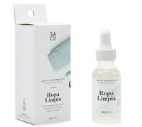 SEAL AROMAS - Aceite Aromático Hidrosoluble Ropa Limpia 30 ml - Fragancia Fresca y Limpia para Difusor de Aromas y Humidificador - Aroma a Colada Recién Lavada - Uso con Agua