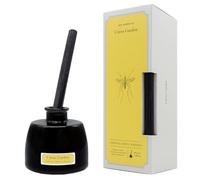 SEAL AROMAS Mikado Anti-Mosquitos Citrus Garden 100 ml | Aroma de Citronela, Limón y Albahaca Difusor Natural con Varilla de Bambú | Repelente Cítrico para Hogar, Terraza y Exteriores