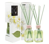 SEAL AROMAS - Mikado Essential Jazmín Fragancia Cítrica Floral y Dulce con Varillas 100 ml Pack de 2 Unidades para Hogar y Oficina
