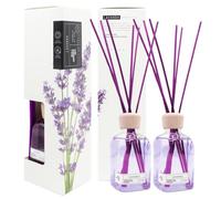 SEAL AROMAS - Mikado Essential Lavanda Fragancia Floral Fresca y Relajante con Varillas 100 ml Pack de 2 Unidades para Hogar y Oficina