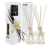 SEAL AROMAS - Mikado Essential Vainilla Fragancia Dulce Clásica y Cálida con Varillas 100 ml Pack de 2 Unidades para Hogar y Oficina