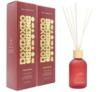 SEAL AROMAS Mikado Navidad Flor de Pascua Gardenia Bloom Pack 2 x 100 ml | Difusor de Aroma Natural con Notas Florales Limpias y Frescas | 6 Palos de Bambú | Duración 60 Días | Perfume para Hogar