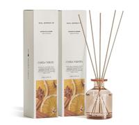 SEAL AROMAS - Mikado Origins Canela Naranja Fragancia Cítrica Dulce y Especiada con Varillas 100 ml Pack de 2 Unidades para Hogar y Oficina