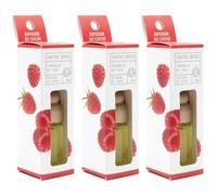 SEAL AROMAS Pack 3 Ambientadores de Coche Essential Frutos Rojos - Difusor Colgante 8 ml - Aroma Dulce, Silvestre y Revitalizante - Fragancia Duradera para Vehículo y Espacios Pequeños
