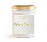 SEAL AROMAS - Vela [ Huele a Canela y Manzana ] Dulces de Navidad Christmas Collection | Vela aromática 220gr Duración 35 horas en frasco, para Cuartos - Hogares - Oficinas - Restaurantes - Boutique