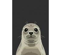 Seal Cover Design: Aesthetic Journal for Writing, Drawing & Notes | Blank Notebook for School, Work & Creativity.