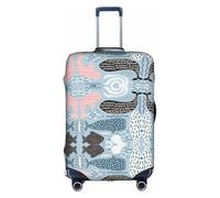 Seal - Funda protectora elástica para maleta, diseño de pez pulpo y ballena, antiarañazos, ajuste de 45,7 a 81,3 cm, White, XL