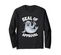 Seal of Approval Pun Funny Seal Manga Larga