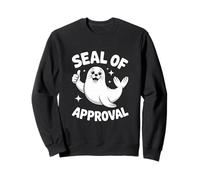 Seal of Approval Pun Funny Seal Sudadera