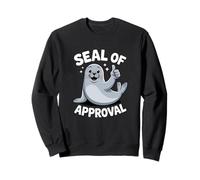 Seal of Approval Pun Funny Seal Sudadera