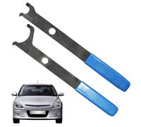 Seal Puller Tool, 2-Piece Crankshaft Seal Remover Set, Heavy Duty Automotive Gear with Anti-Slip Grip, for Car Repair, Sedan, RV, Caravan, Workshop, Garage, Home Use