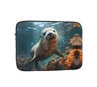 Seal Pup, funda para laptop de 15 pulgadas, adecuada para negocios o escuela, bolsa de transporte para laptop