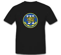 Seal Team 6 Navy Seals US Army Military Patch Badge Coat Of Arms - Camiseta # 7287 negro Large