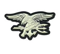 Seal Trident Insignia PVC Patch (Glow Dark, GITD)