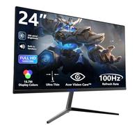 Sealan Monitor 24 Pulgadas con Altavoz FHD 1920 x 1080p 100Hz Computadora Pantalla 99% sRGB 3ms Monitores para Pc Apoyo DP HDMI VESA Gamer Monitor Sincronización Experiencia Visual para